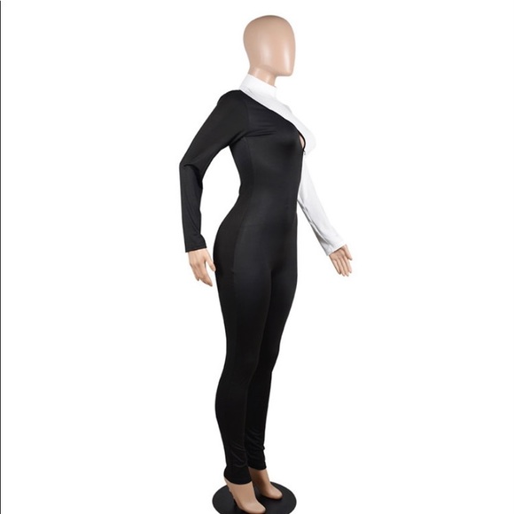 Color block jumpsuit - Picture 3 of 4